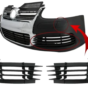 Accesorii Bara Fata compatibil cu VW Golf V 5 (2003-2007) Jetta (2005-2010) R32 Look Ofertă limitată