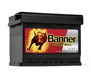 Acumulator auto Banner Power Bull - 62 Ah / 550A (var. 2) Doar azi