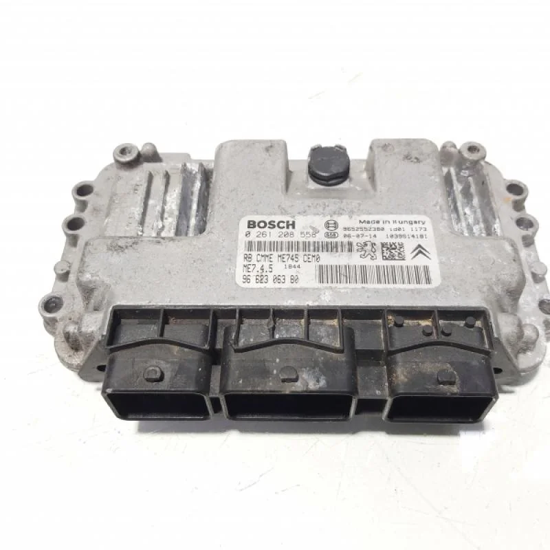 Bestseller Calculator motor ECU Bosch, cod 9662306380, 0261208558, Peugeot 308, 1.6 HDI, 9HX (idi:647937)