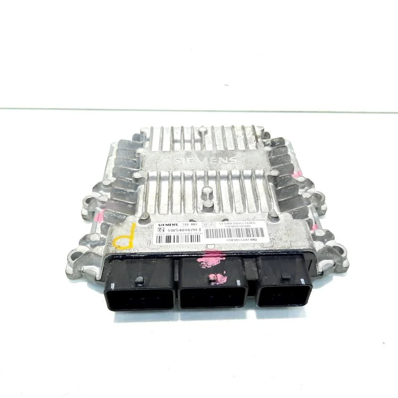 Calculator motor ECU Siemens, cod 9658345080, 9655041480, Peugeot 407 SW, 2.0 HDI, RHR (idi:549122) Ieftin