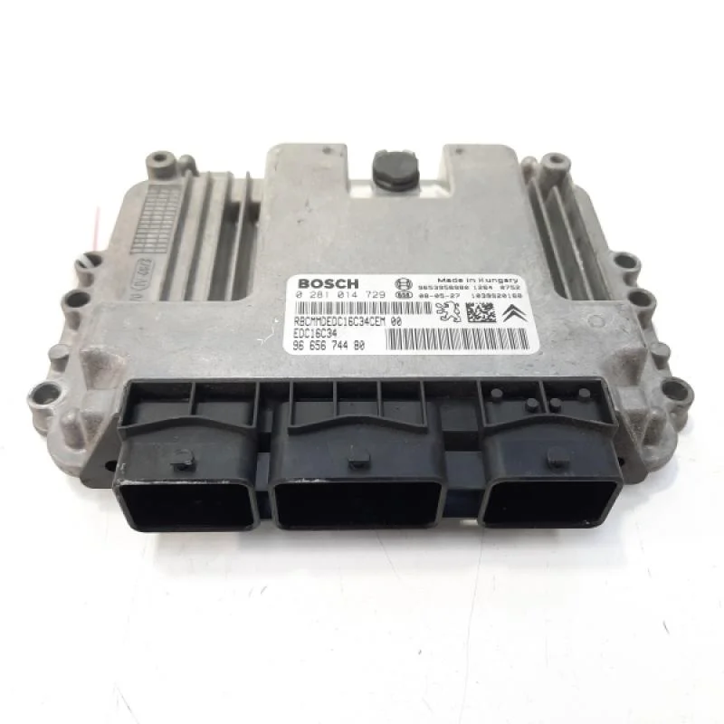Bestseller Calculator motor ECU Bosch, cod 9665674480, 0281014729, Peugeot Partner (II) Tepee, 1.6 HDI, 9HZ (idi:491895)