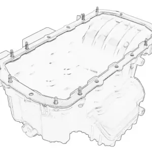 Baie ulei (plastic) (cu capac; cu garnitura) potrivit FORD TRANSIT CONNECT, TRANSIT CONNECT V408/MINIVAN 1.5D/1.6D 09.13- Promoție