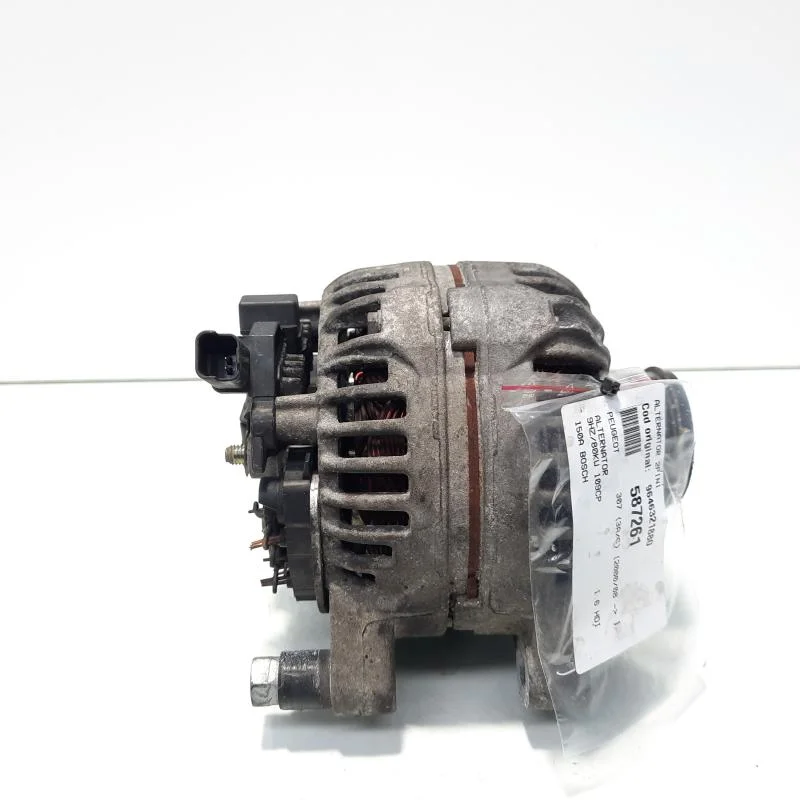 Alternator 150A Bosch, cod 9646321880, Peugeot 307, 1.6 HDI, 9HZ (pr:110747) Reducere