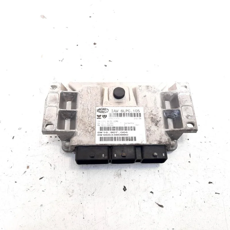Reducere de preț Calculator motor, cod 9663380880, 9654596080, Peugeot 307, 1.4 benz, KFU (idi:535456)
